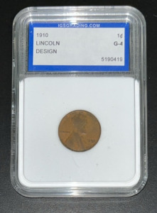 1910 Lincoln Penny G-4
