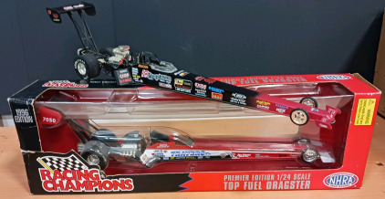(2) 1:24-Scale Top Fuel Dragsters - Joe Amato & Blaine Johnson