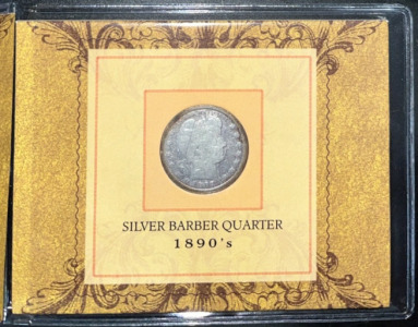 1897 Silver Barber Quarter
