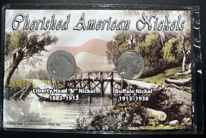 (1) 1907 Liberty Head &ldquo;V&rdquo; Nickel (1) 1936 Buffalo Nickel