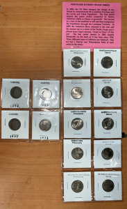 (10) Westward Journey Nickel Series (4) V-Nickels Dating Between 1892-1911