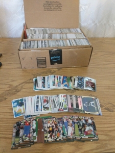 Over 3000 Sports Cards! Baseball, Football. Topps, Classic, Bowman