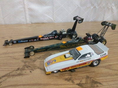 Die Cast 1/24 Top Fuel and Funny Car Drag (3)total-Don Garlits, Don Prudhomme, Connie Kalitta