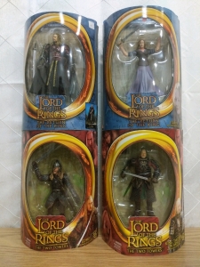 Lord Of The Rings! The Two Towers, Return of The King Figures-Eowyn, Eomer, King Theoden