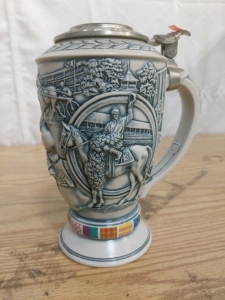 Vintage 1992 AVON Winners Circle Beer Stein