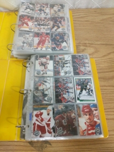 Hockey Cards! (2) Whole Binders-Early 90s!
