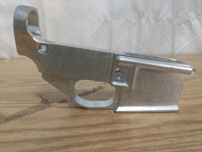 GhostGunner AR15 80% Lower Receiver Raw Milled Aluminum