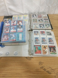 Baseball Cards! (3) Whole Binders-Late 80s-Early 90s!