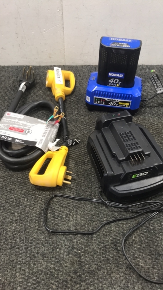 Kobalt 40v Battery Charger with Battery And More