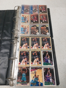 (2) Binders Of Basketball Cards Early 90s, Charles Barkley, Patrick Ewing, Dennis Rodman and more.