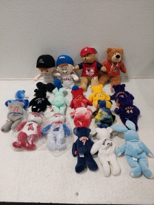 Sports Plush Stuffed Assorted, Baseball, Basketball, Football