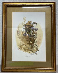 &ldquo;Frank&rdquo; Painting By Jack Davis (Framed)