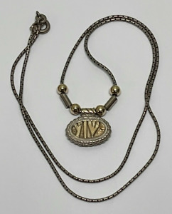 .925 Silver Pendant And Necklace
