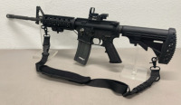 Bushmaster XM15-E2S Model 5.56 NATO Caliber, Semi Automatic Rifle W/ Tacticon Flashlight, CV Life Optical, And Shoulder Strap - 2