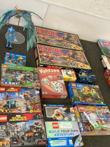 Lego Sets, Board Games And Avatar Figure