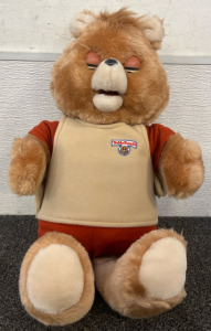 Vintage 1985 Teddy Ruxpin Talking Bear Doll