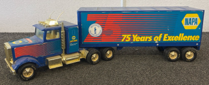 Nylint NAPA 75 Years of Excellence semi-truck and trailer