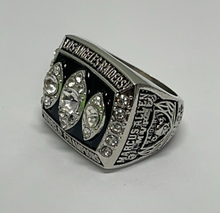 1983 Los Angeles Raiders &ldquo;Marcus Allen&rdquo; Super Bowl XVIII World Champions Men&rsquo;s Ring Size 10-1/2