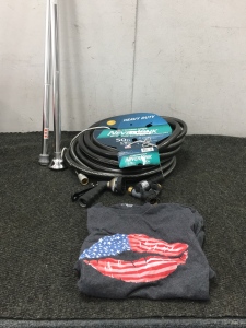 50’ Neverkink Garden Hose And More