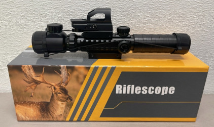 Riflescope 3-9x32 Combo Scope In Original Box