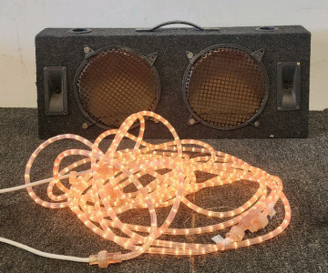 MTX Road Thunder Speaker, And (2) Sets of Lights!