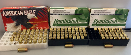 American Eagle 40 S&W 165 Grain FMJ & Remington 40 S&W 180 GR. MCL40SW3 Ammunition