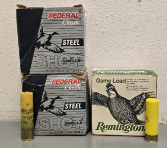 (75) 20ga Shotgun Shells- Federal And Remington
