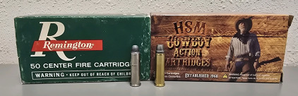 (100) .357 Magnum Ammunition- HSM Cowboy, Remington