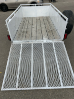 Nice 2003 Utility Trailer with Rear Ramp Gate - Great Condition! - 5