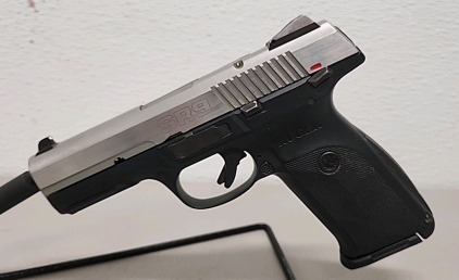 Ruger SR9 9mm Semi-Automatic Pistol, Stainless Steel, Serial: 331-09312