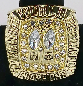(1) San Francisco 49ers Super Bowl XIX Ring - Montana - Size 10&ndash;11