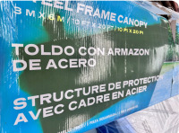 (1) Steel Frame Vehicle Canopy - 4