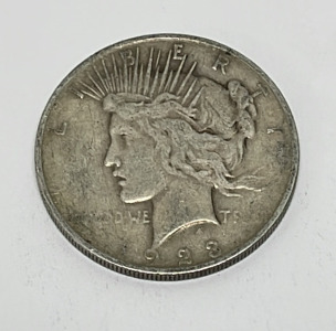 1923 Silver Peace Dollar (Verified)