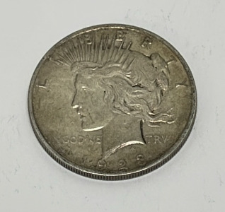1923 Silver Peace Dollar (Verified)
