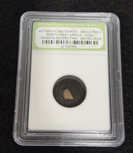 (1) Authentic Meteorite- Space Rock North West Africe- Sahara Desert Find- Nickel Iron