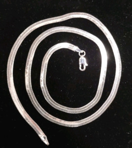 22" 925 Snake Bone Chain Necklace