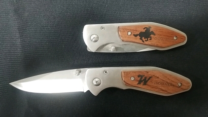 (2) Winchester Pocket Knives- W And Horse Pattern