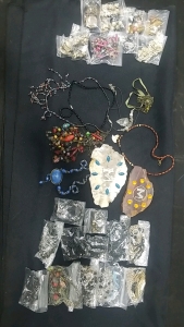 Costume Jewelry- Bracelets, Necklaces, Belt Buckles, and Accessories