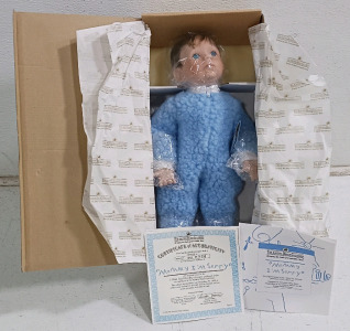 (1) Collectible Porcelain Doll - Mommy I'm Sorry by Ashton-Drake Galleries