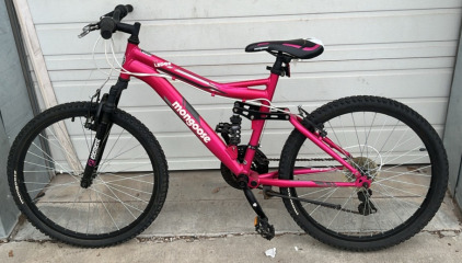 24x1.95 Pink Mongoose Mountain Bike