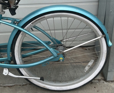 26x2.125 Light Blue Trek Cruiser Bike