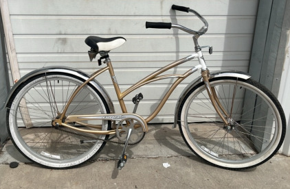 26x1.75 Electra Deluxe Golden Cruiser Bike
