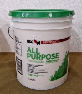 (1) 4.5-Gallon Bucket Of All Purpose Joint Compound
