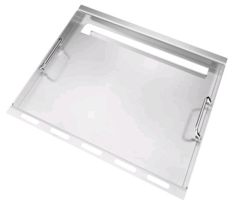 (1) 6787 Full Size Griddle For Weber Griddle Insert, Weber GS4 Spirit II & I E310 E320 S310 S320, Spirit S315, E315, Stainless Steel Flat Top Griddle Replacement Parts For Weber Genesis Silver/Gold B/C