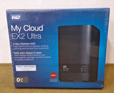 (1) WD My Cloud EX2 Ultra NAS
