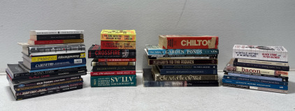 30+ Assorted Books, Colleen Hoover, Steig Larsson, Star Wars And More