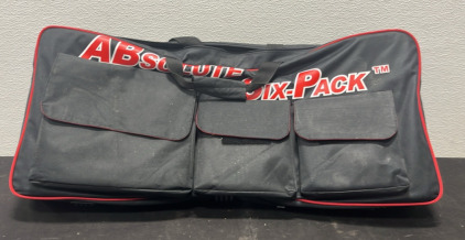 (1) Absolute Six-Pack Gym Equipment Bag w/ Equipment