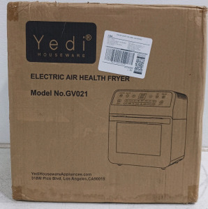 (1) Yedi Electric Air Health Fryer - Model GV021 - 12.7 Qt - Like New in Original Packaging