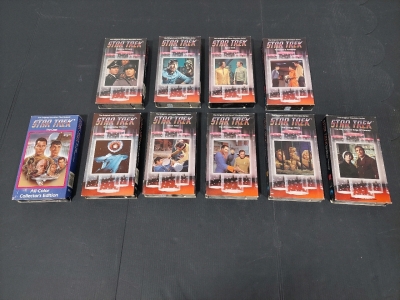 Star Trek TV Series VHS Tapes