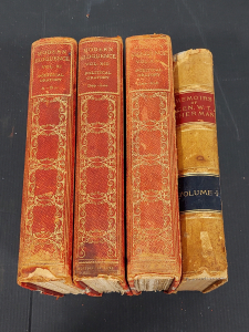 Vintage 4th-Edition Memoirs of General W.T. Sherman Published 1891 Hardcover Book (Unverified), Modern Eloquence Political Oratory Volumes XI, XIII, & XIV Published 1903 Harcover (3) Books (Unverified)
